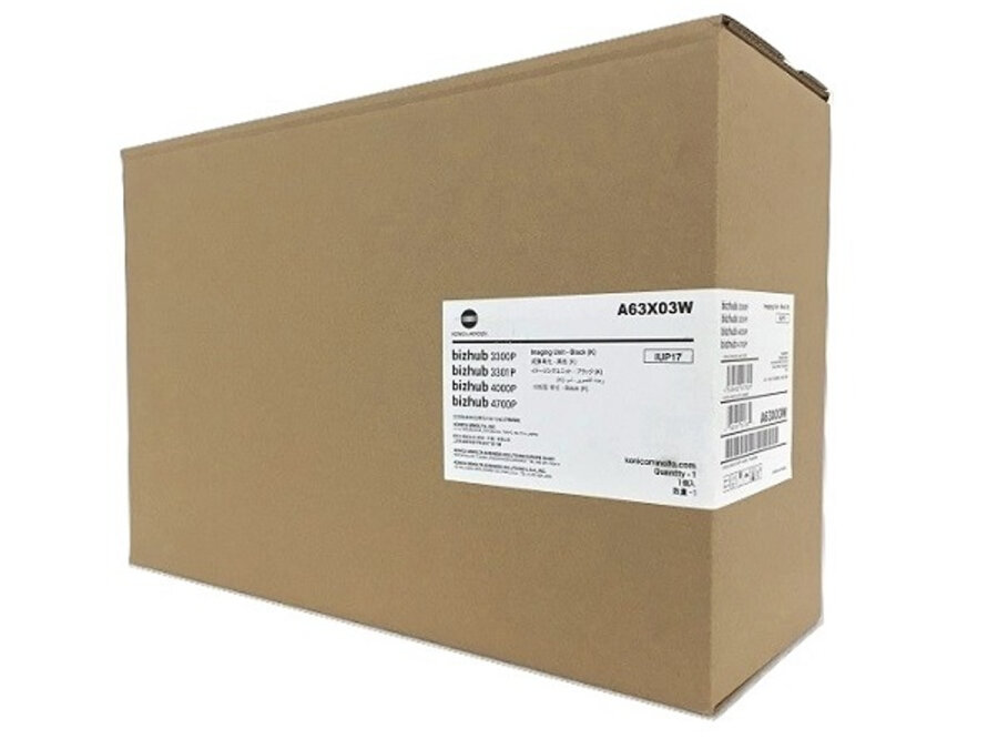 Konica Minolta IUP-17 (A63X03W) Black Original Drum Unit - Bizhub 3300P