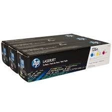 HP CF341A (126A) (CE311A+CE312A+CE313A) 3-Pack Colour Original Toner
