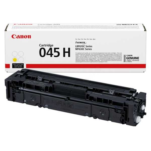 Canon CRG-045H y (1243C002)  Yellow Original Toner - LBP610 / MF630