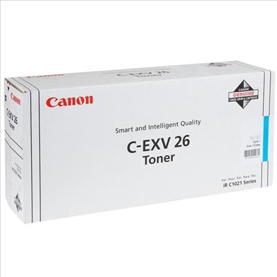 Canon C-EXV26C Cyan Original Toner Cartridge - IR-C1021 / IR-C1022 (C)