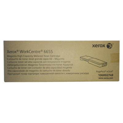 Xerox 106R02749 Magenta Original Toner High Yield - WorkCentre 6655 (Damaged Box)