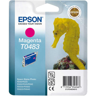 Epson C13T048340 (T0483) Original Magenta Ink - Stylus Photo R200 (U)