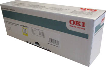 OKI 43865729 Yellow Original Toner - ES5460 / MC560