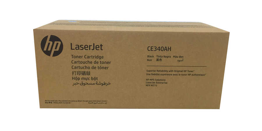 HP CE340AH Black Original Toner - Laserjet M775dn / M775z