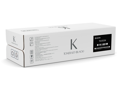 Kyocera TK-8725K (1T02NH0NL0) Black Original Toner - TasKalfa 8052ci / 7052ci (Damaged Box)