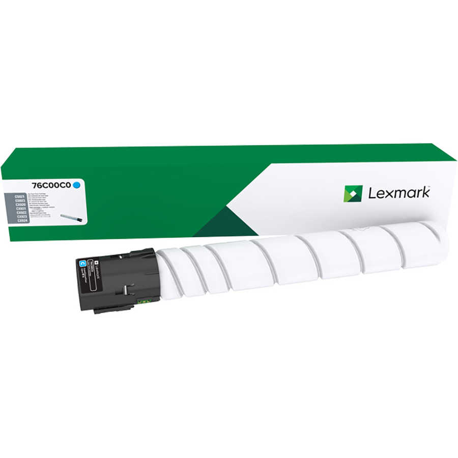 Lexmark 76C00C0 Cyan Original Toner - CX921 / CX922