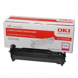 OKI 43460206 Red Original Drum Unit - C3300/ C3400