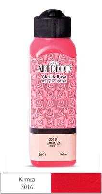 Artdeco 3616 Red Acrylic Paint 140 ml