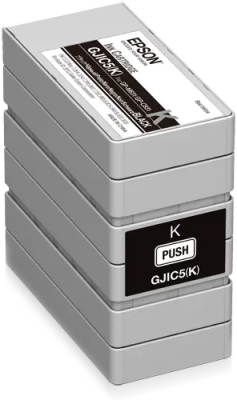 Epson GJIC5 (C13S020563) Black Original Cartridge - C831 / GP-M81