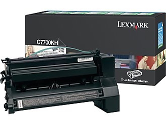 Lexmark C7700KH Black Original Toner High Yield - C770 / C772 (C)