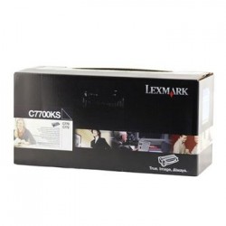 Lexmark C7700KS Black Original Toner - C770 / C722 (C)
