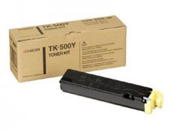 Kyocera TK-500Y Yellow Original Toner Cartridge - FS-C5016N