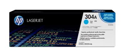 HP CC531A (304A) Cyan Original Toner Cartridge - LaserJet CP2025n