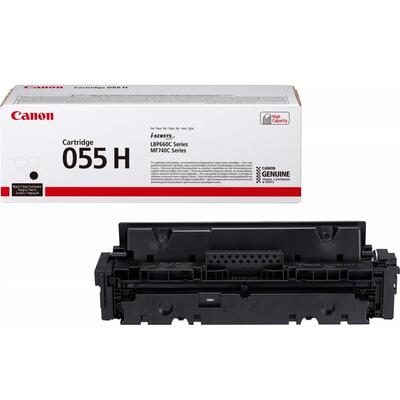 Canon CRG-055H BK (3020C002) Black Original Toner - LBP662Cdw / MF742Cdw