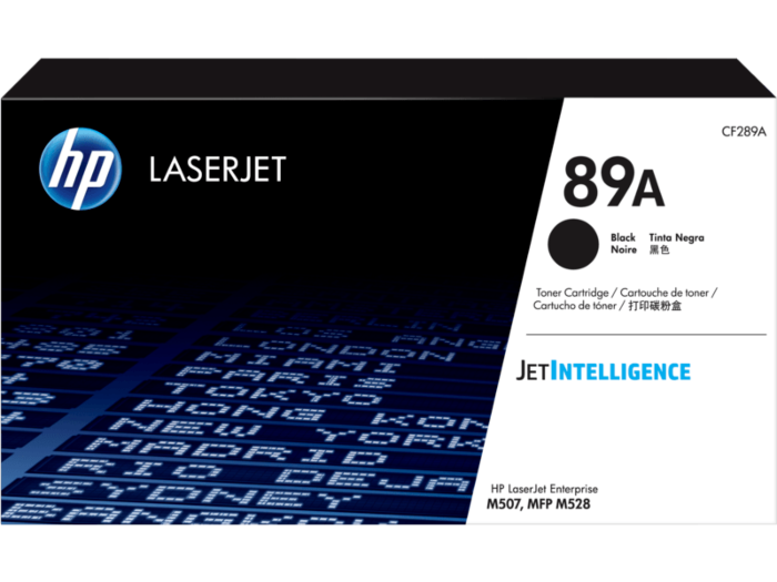 HP CF289A (89A) Black Original Toner - Laserjet M507 / M528
