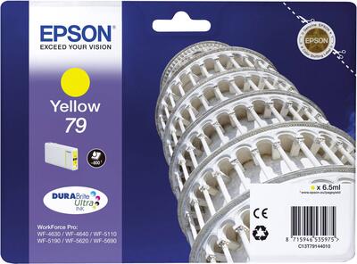 Epson C13T79144010 (79) Yellow Original Ink - WF-4630 (Ex)