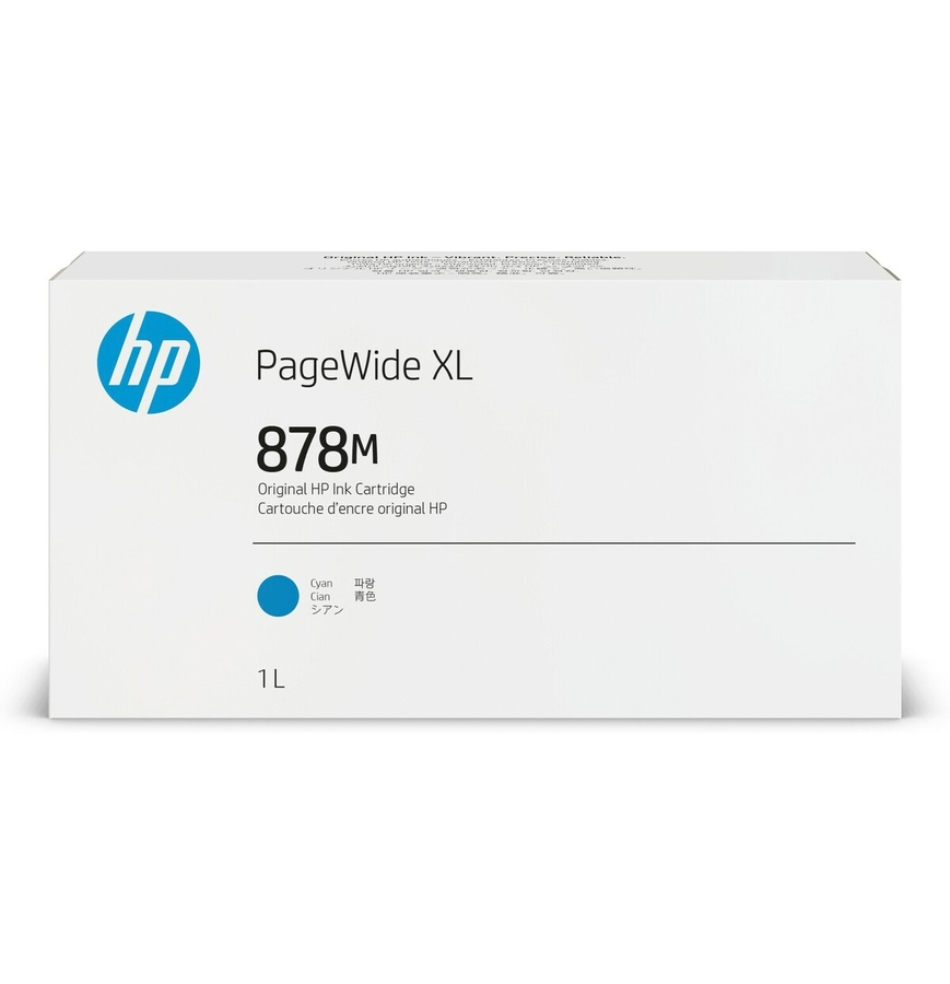 HP 878M (312Z5A) Cyan Original Cartridge - PageWide XL 8200 (Ex)