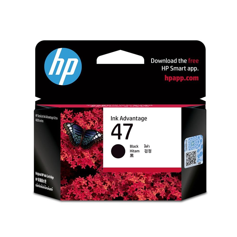 HP 6ZD21AE (47) Black Original Cartridge - DeskJet 4828