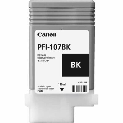 Canon PFI-107BK (6705B001) Black Original Cartridge - iPF680 / iPF685 (Ex)