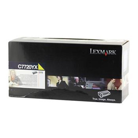 Lexmark C7720YX Yellow Original Toner - C772 / X772