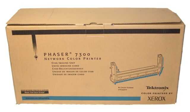 Xerox 016199300 Cyan Original Drum Unit - Phaser 7300