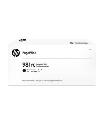 HP L0R20YC (981YC) Black Original Cartridge Extra High Yield - PageWide 556dn / MFP586z (Ex)