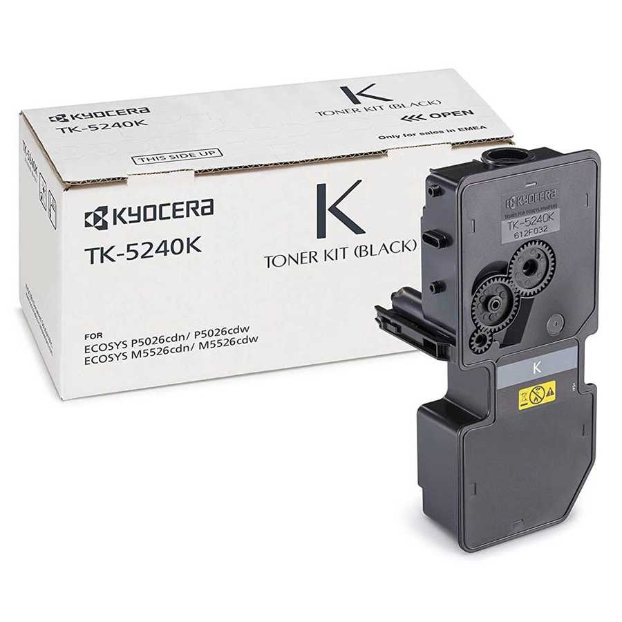 Kyocera TK-5240K Black Original Toner - M5526 / P5026