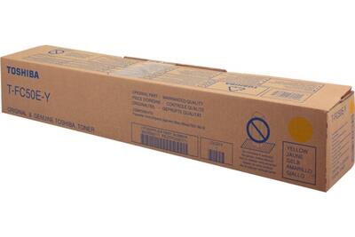 Toshiba T-FC505E-Y Yellow Original Toner Cartridge - E-Studio 4505AC / 2505AC