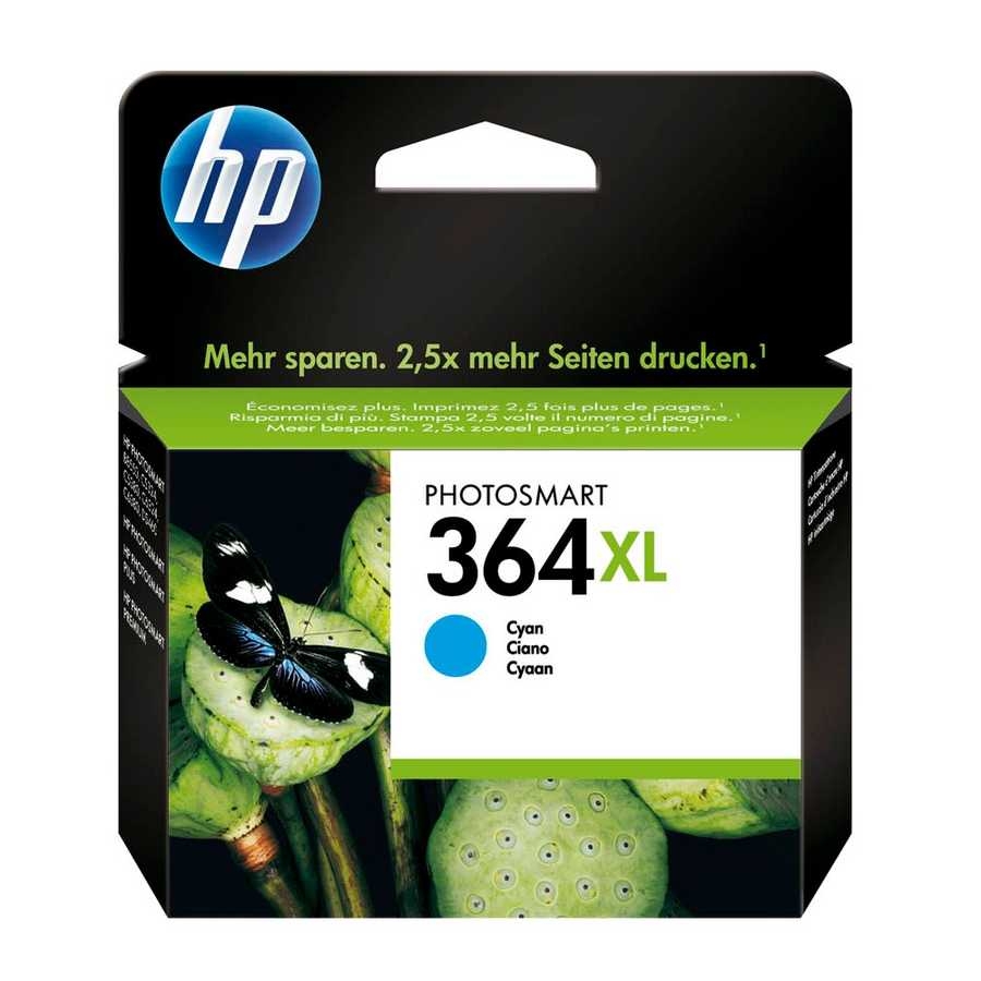 HP CB323E (364XL) Cyan Original Cartridge - C5380 / C6380  (Ex)