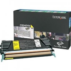 Lexmark C5240YH Yellow Original Toner - C524 / C534