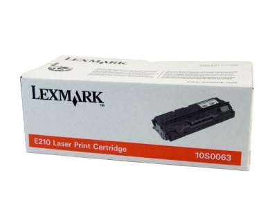 Lexmark 10S0063 Black Original Toner - E210