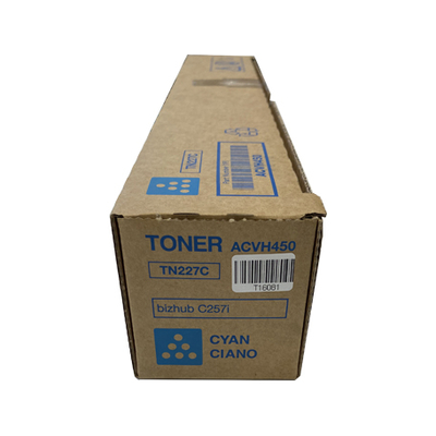 Konica Minolta TN-227C (ACVH450) Cyan Original Toner - Bizhub C257
