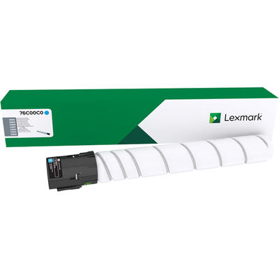 Lexmark 76C00C0 Cyan Original Toner - CX921 / CX922
