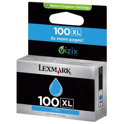 Lexmark 14N1069E (100XL) Cyan Original Cartridge High Yield - S305