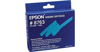 Epson 8763 Original Ribbon - EX-800 / EX-1000