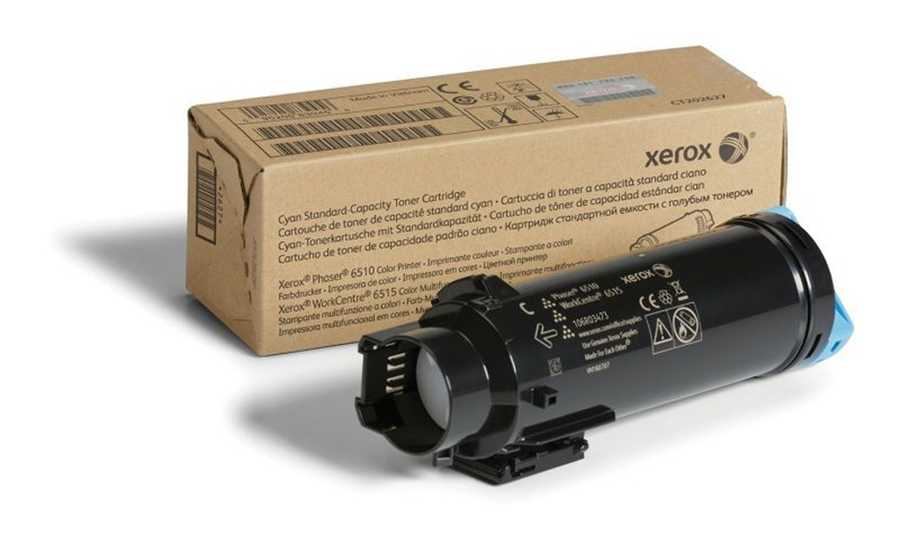 Xerox 106R03481 Cyan Original Toner Standard Yield - Phaser 6510