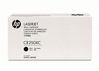 HP CE250XC (504X) Black Original Toner High Yield - CP3525 / CM3530