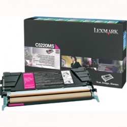 Lexmark C5220MS Magenta Original Laser Toner - C522 / C524 (Damaged Box)
