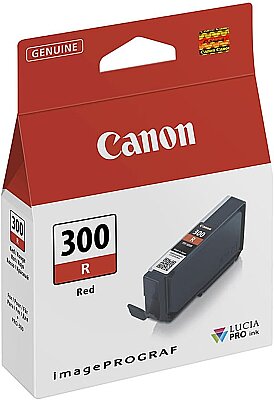 Canon PFI-300R (4199C001) Red Original Cartridge - PRO-300