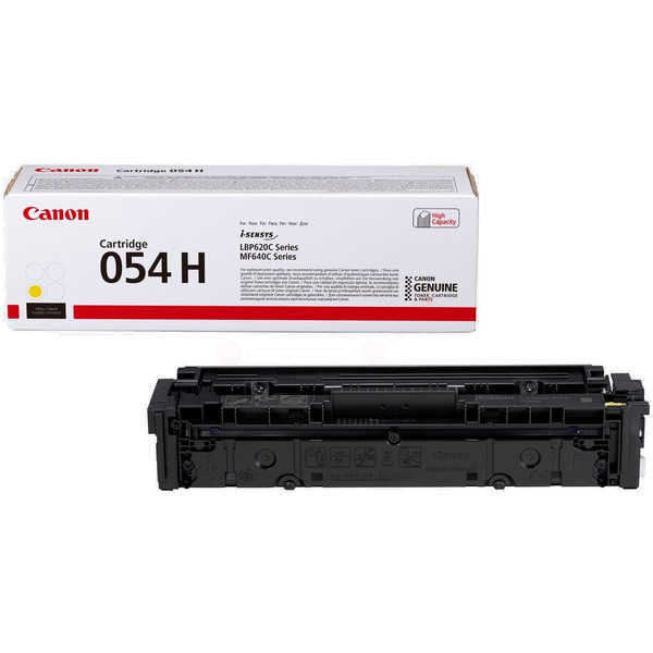 Canon CRG-054H Y (3025C002)  Yellow Original Toner - LBP621 / LBP623