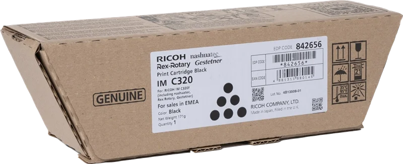Ricoh 842656 Black Original Toner - IM C320