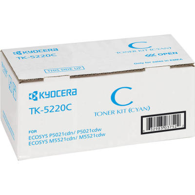Kyocera TK-5220C Cyan Original Toner - P5021 / M5521