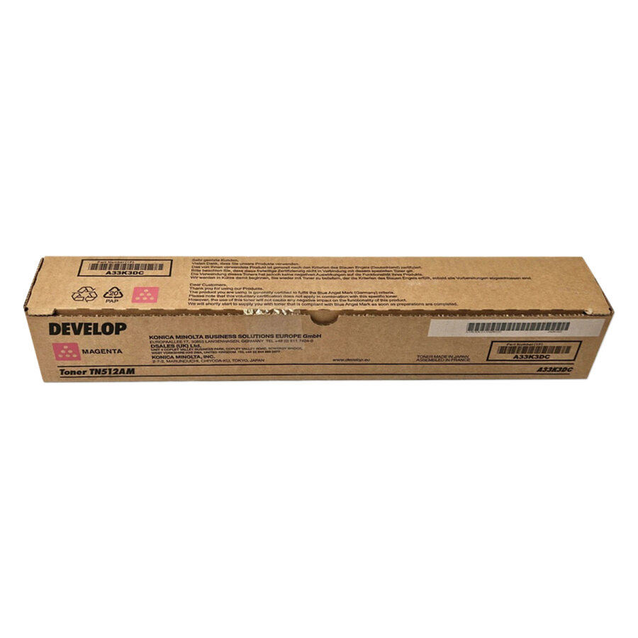 Develop TN-512AM (A33K3DC) Magenta Orjinal Toner - ineo+ 454