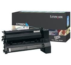 Lexmark C7700CH Cyan Original Toner - C770 / C772 (C)