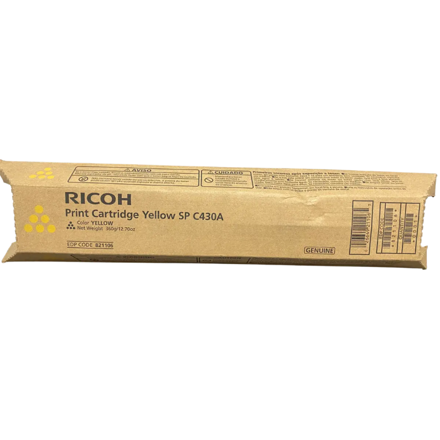 Ricoh 821106 (SP C430A) Yellow Original Toner - SP C430DN