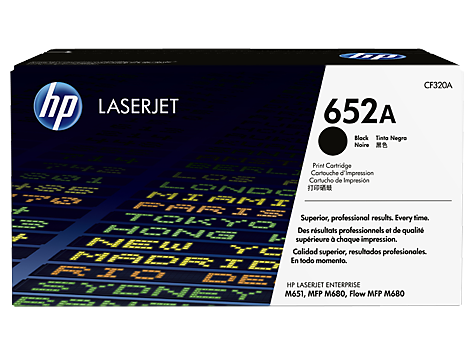 HP CF320A (652A) Black Original Toner - LaserJet M680