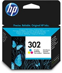 HP F6U65A (302) Colour Original Cartridge- DeskJet 2130
