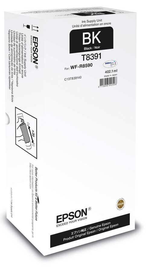 Original Ink Ink for Epson C13T839140 (T8391) XL Black - WF-R8500 / WF-R8590 (Ex)
