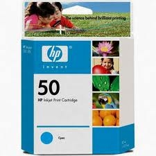 HP 51650CE (50) Cyan Original Cartridge - DesignJet 650C (Ex)