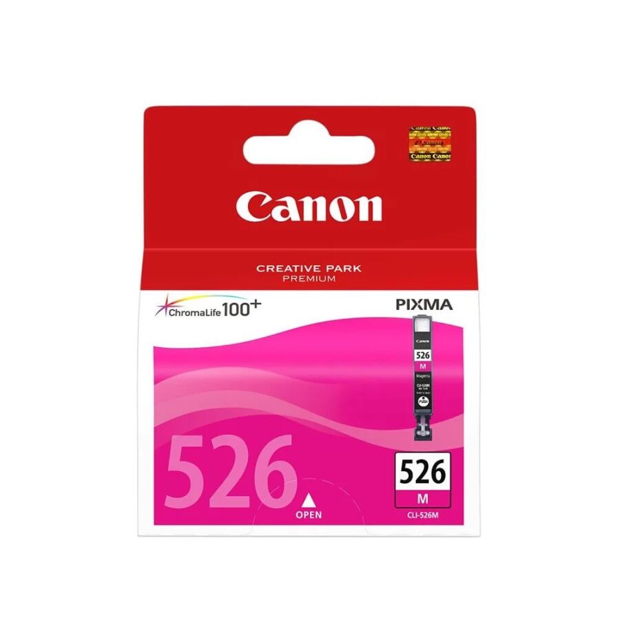 Canon CLI-526M (4542B001AA)  Magenta Original Cartridge - MG6150 / MG5150 (Without Box)